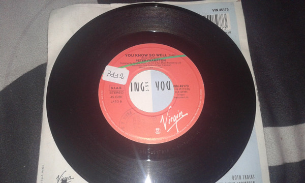 Peter Frampton - Lying | Virgin (VIN 45173) - 4