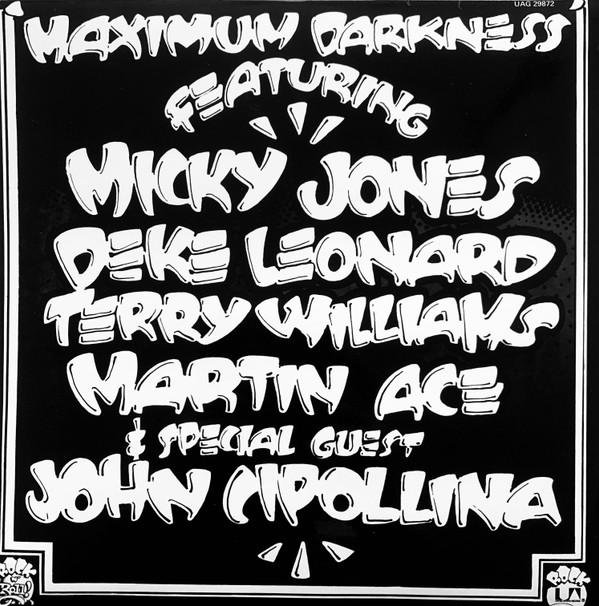 Man - Maximum Darkness | United Artists Records (UAG 29872) - 2 Man - Maximum Darkness | United Artists Records (UAG 29872) - 2
