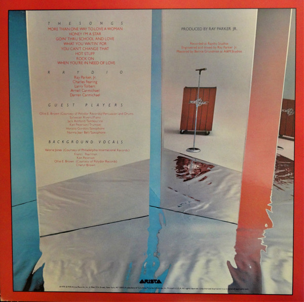 Raydio - Rock On | Arista (AB 4212) - 2