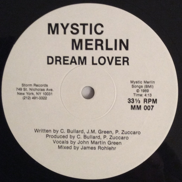 Mystic Merlin - Dream Lover | Storm Records (MM 007)