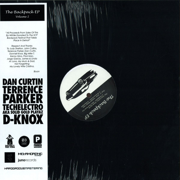 Various - The Backpack EP Volume 2 | D3 Elements (D3E 008) - main