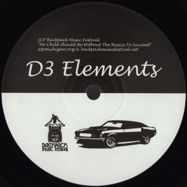 Various - The Backpack EP Volume 2 | D3 Elements (D3E 008) - 4