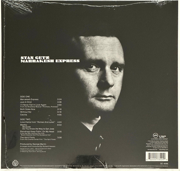 Stan Getz - Marrakesh Express | Verve Records (B0037993-01) - 2 Stan Getz - Marrakesh Express | Verve Records (B0037993-01) - 2