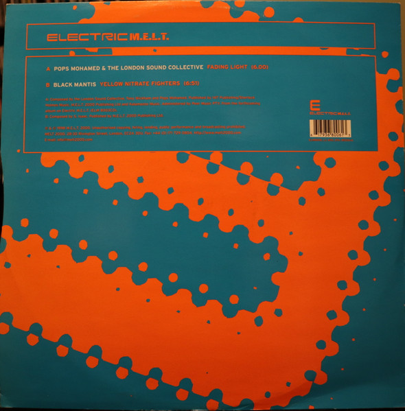 Pops Mohamed & London Sound Collective / Black Mantis - Fading Light / Yellow Nitrate Fighters | Electric M.E.L.T. (ELM 8006) - 2 Pops Mohamed & London Sound Collective / Black Mantis - Fading Light / Yellow Nitrate Fighters | Electric M.E.L.T. (ELM 8006) - 2
