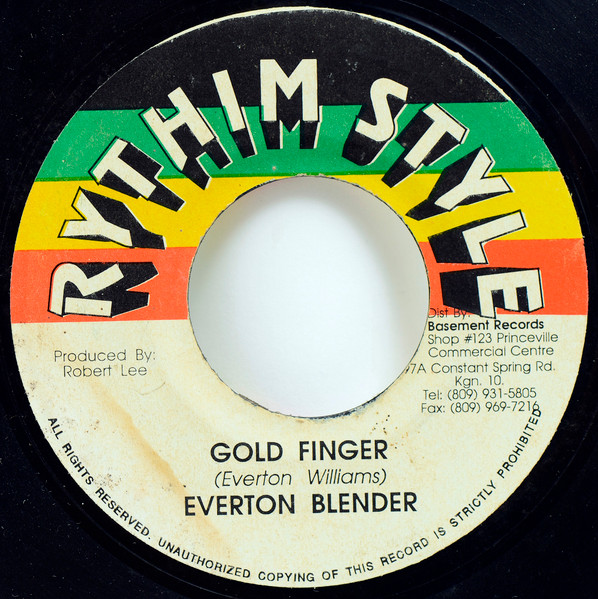 Everton Blender - Gold Finger | Rythim Style (none) - main