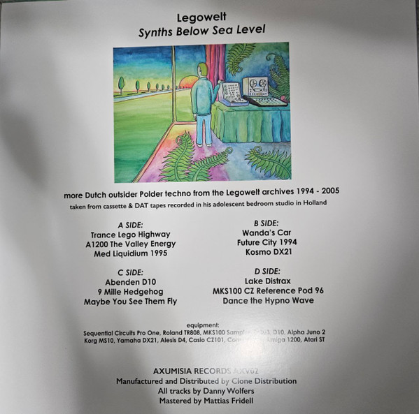 Legowelt - Synths Below Sea Level | Axumisia Records (AXV02) - 2