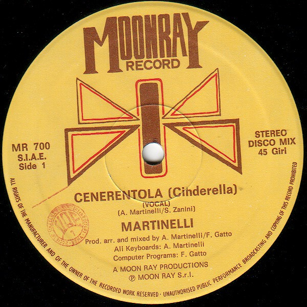 Martinelli - Cenerentola | Moonray Record (MR 700) - 3 Martinelli - Cenerentola | Moonray Record (MR 700) - 3