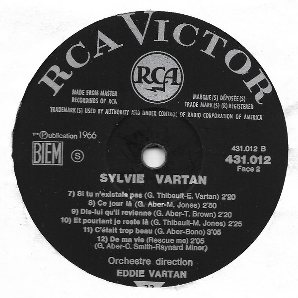 Sylvie Vartan - Sylvie | RCA Victor (431.012) - 4 Sylvie Vartan - Sylvie | RCA Victor (431.012) - 4