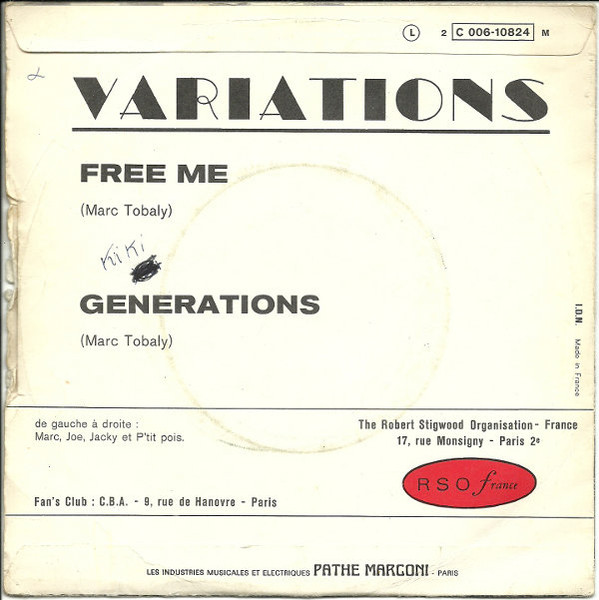 Variations - N°3 | Pathé (2C 006-10824 M) - 2