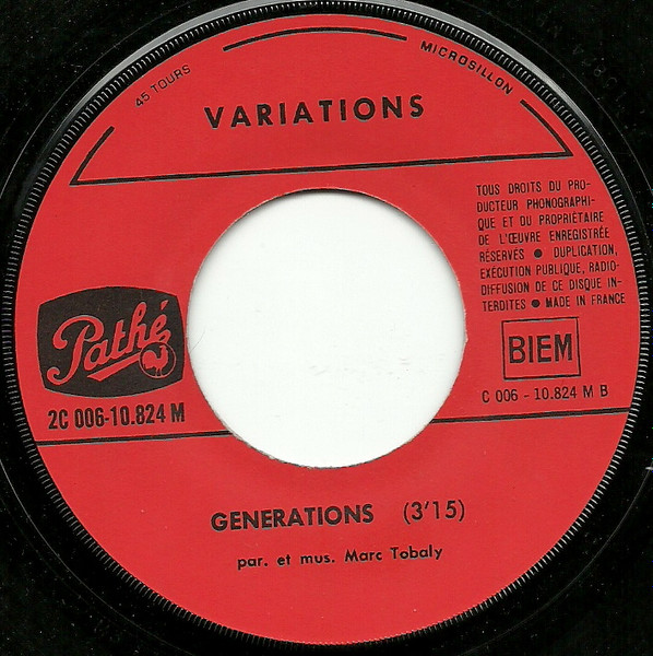 Variations - N°3 | Pathé (2C 006-10824 M) - 4