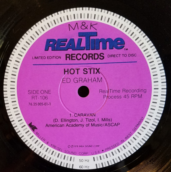Ed Graham - Hot Stix | M & K RealTime Records (RT 106) - 3 Ed Graham - Hot Stix | M & K RealTime Records (RT 106) - 3