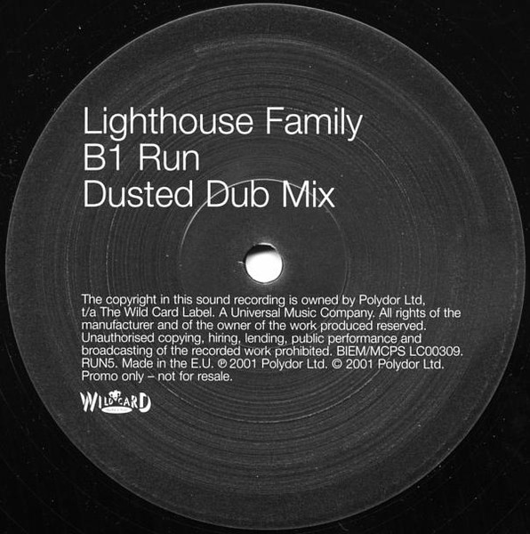 Lighthouse Family - Run (Dusted Mixes) | Wildcard (RUN5) - 4