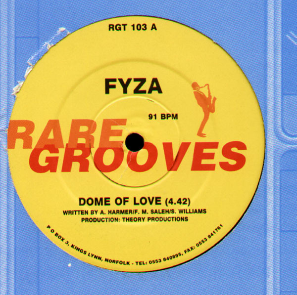 FYZA - Dome Of Love | Rare Grooves (RGT 103)