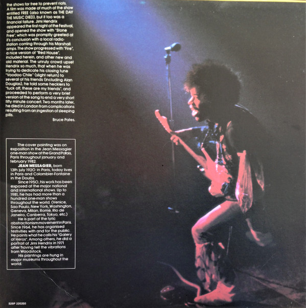 Jimi Hendrix - The Jimi Hendrix Concerts | CBS (S2BP 220250) - 3 Jimi Hendrix - The Jimi Hendrix Concerts | CBS (S2BP 220250) - 3