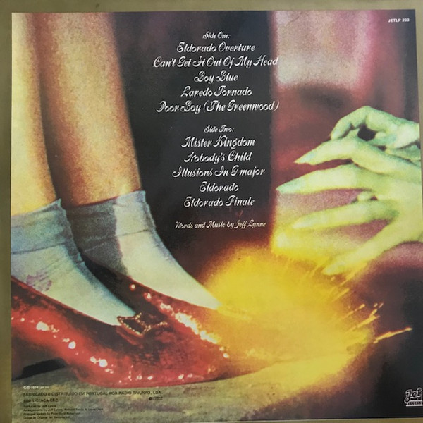 Electric Light Orchestra - Eldorado - A Symphony By The Electric Light Orchestra | Jet Records (JETLP 203) - main