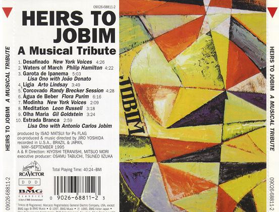 Various - Heirs To Jobim: A Musical Tribute | RCA Victor (09026-68811-2)
