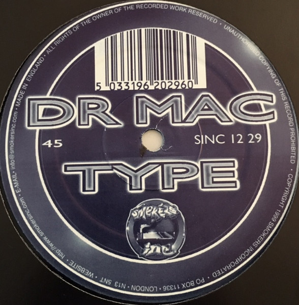 Dr. Mac - 1st Contact / Type | Smokers Inc (SINC 12 29) - 2 Dr. Mac - 1st Contact / Type | Smokers Inc (SINC 12 29) - 2