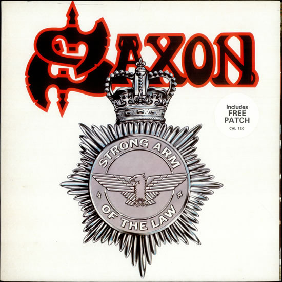 Saxon - Strong Arm Of The Law | Carrere (CAL 120)