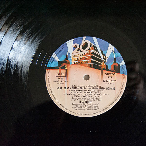 Bill Conti - Una Donna Tutta Sola (An Unmarried Woman) | 20th Century Fox Records (6370 271) - 4 Bill Conti - Una Donna Tutta Sola (An Unmarried Woman) | 20th Century Fox Records (6370 271) - 4