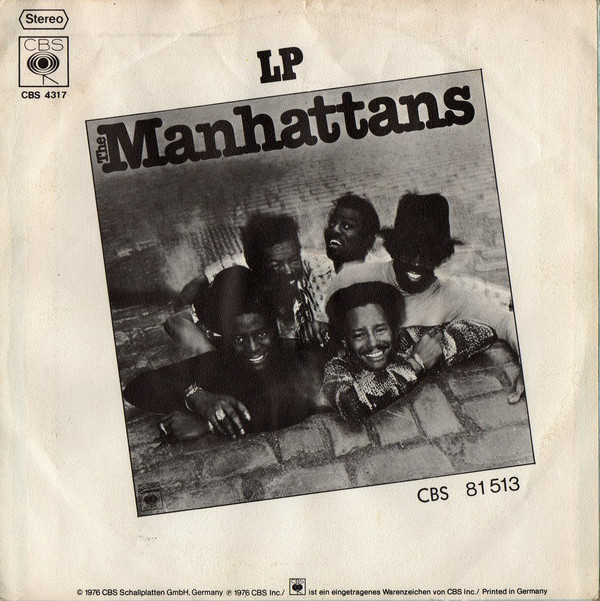 Manhattans - Kiss And Say Goodbye | CBS (CBS S 4317)