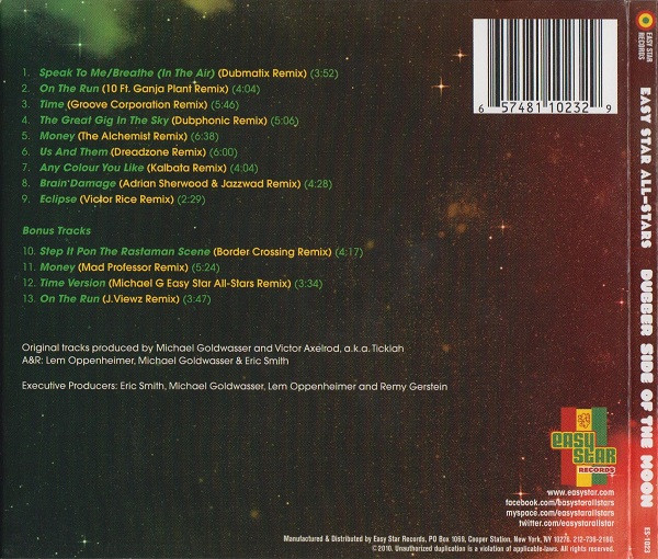 Easy Star All-Stars - Dubber Side Of The Moon | Easy Star Records (ES-1023) - 2