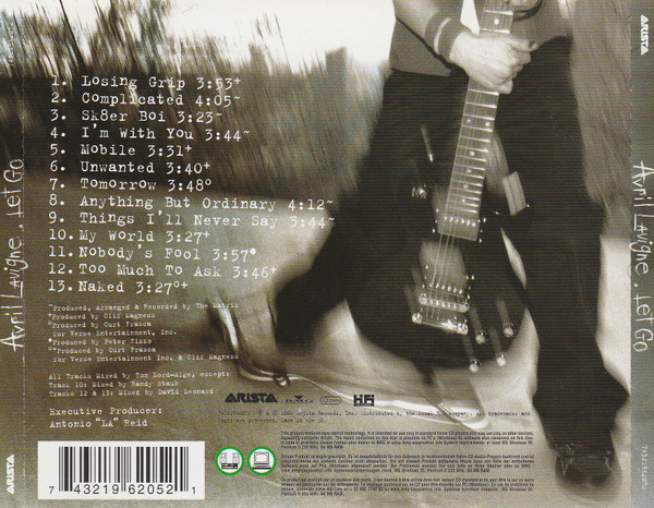 Avril Lavigne - Let Go | Arista (74321962052) - 2