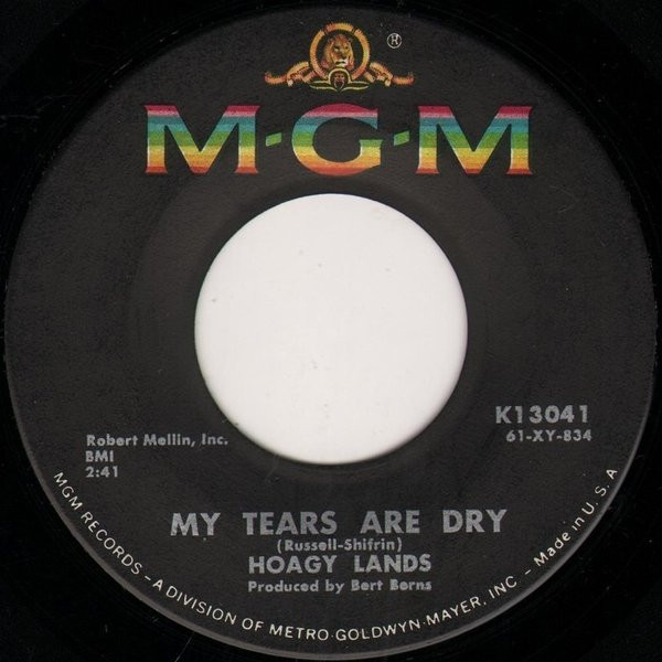 Hoagy Lands - It's Gonna Be Morning / My Tears Are Dry | MGM Records (K13041) - 2