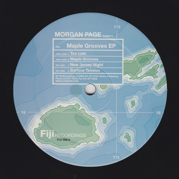 Morgan Page - Maple Grooves EP | Fiji Recordings (FIJI008-6) - main