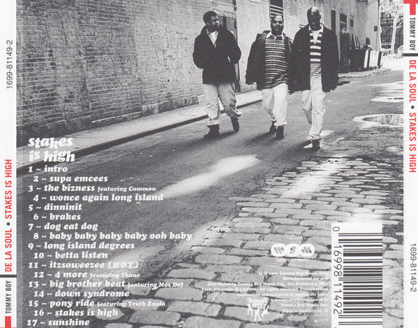 De La Soul - Stakes Is High | Tommy Boy (TBCD 1149) - 2 De La Soul - Stakes Is High | Tommy Boy (TBCD 1149) - 2
