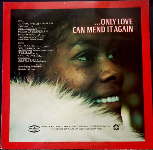 Dionne Warwick - Only Love Can Break A Heart | Musicor Records (MUS 2.501 S.) - 2 Dionne Warwick - Only Love Can Break A Heart | Musicor Records (MUS 2.501 S.) - 2