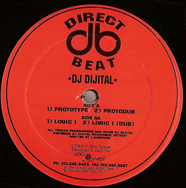 DJ Di'jital - Prototype | Direct Beat (DB4W-020) - main