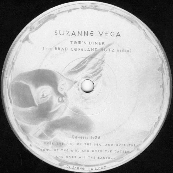 Suzanne Vega - Tom's Diner (The Brad Copeland Hutz Remix) | Genesis 1:26 (RAIN005) - 2