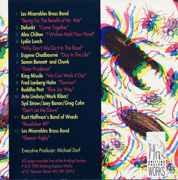 Various - Downtown Does The Beatles Live At The Knitting Factory 1992 | Knitting Factory Works (KFWCD-113) - 3
