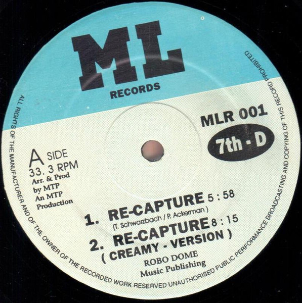 MTP - Re-Capture | ML Records (MLR 001) - main