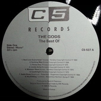 The Gods - The Very Best Of The Gods Featuring Ken Hensley | C5 Records (C5 537) - 2 The Gods - The Very Best Of The Gods Featuring Ken Hensley | C5 Records (C5 537) - 2
