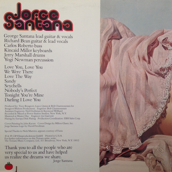 Jorge Santana - Jorge Santana | Tomato (TOM-7020) - 2