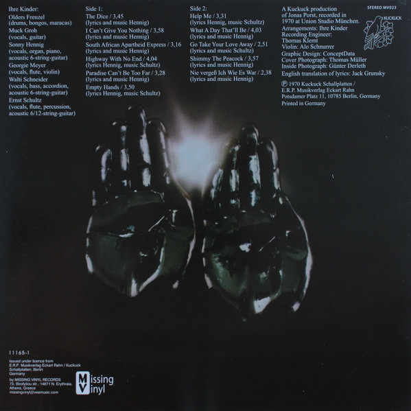 Ihre Kinder - Empty Hands | Missing Vinyl (MV023) - 2 Ihre Kinder - Empty Hands | Missing Vinyl (MV023) - 2