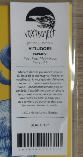 Vitiligoes - Rapakivi | Vox Project (VOX51) - 4 Vitiligoes - Rapakivi | Vox Project (VOX51) - 4