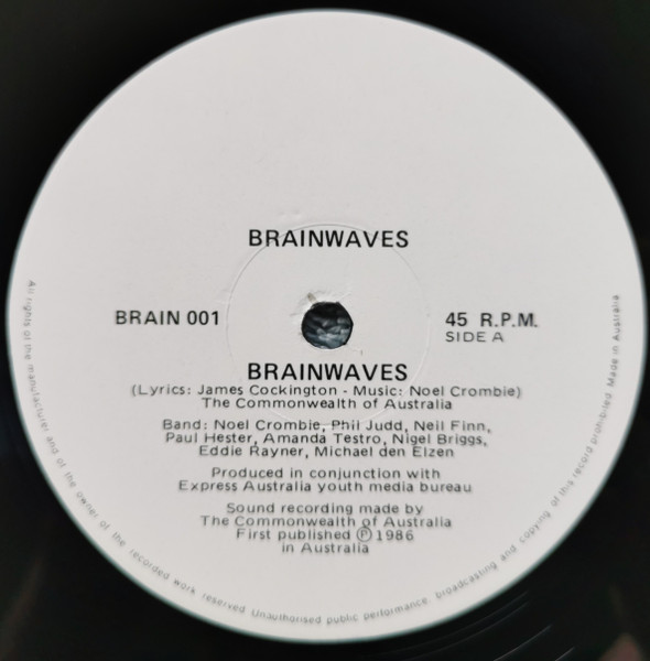 Brainwaves - Brainwaves | Commonwealth Of Australia (BRAIN 001) - 2 Brainwaves - Brainwaves | Commonwealth Of Australia (BRAIN 001) - 2