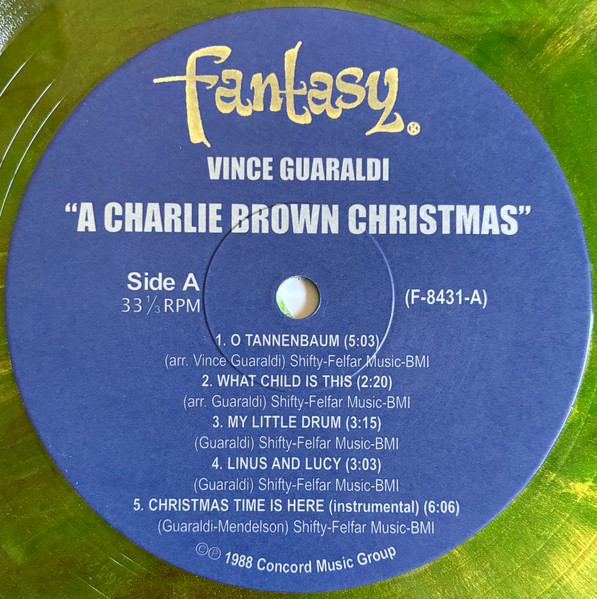 Vince Guaraldi Trio - A Charlie Brown Christmas | Fantasy (F-8431) - 3 Vince Guaraldi Trio - A Charlie Brown Christmas | Fantasy (F-8431) - 3