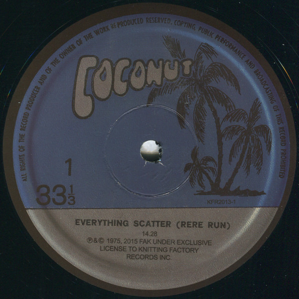 Fela Kuti & Africa 70 - Everything Scatter | Knitting Factory Records (KFR2013-1) - 3 Fela Kuti & Africa 70 - Everything Scatter | Knitting Factory Records (KFR2013-1) - 3