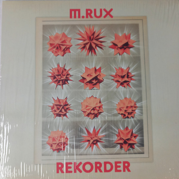 M.RUX - REKORDER | YNFND (YNFND 031) - main
