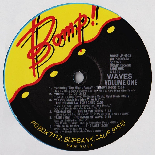 Various - Waves (An Anthology Of New Music Vol.1 January 1979) | BOMP! (BOMP LP4003 0798) - 3 Various - Waves (An Anthology Of New Music Vol.1 January 1979) | BOMP! (BOMP LP4003 0798) - 3