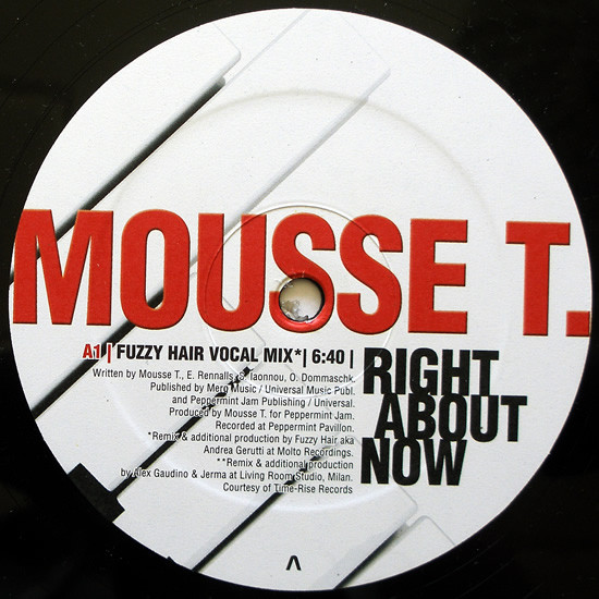 Mousse T. With Emma Lanford - Right About Now | Peppermint Jam (PJMS0085) - 3 Mousse T. With Emma Lanford - Right About Now | Peppermint Jam (PJMS0085) - 3