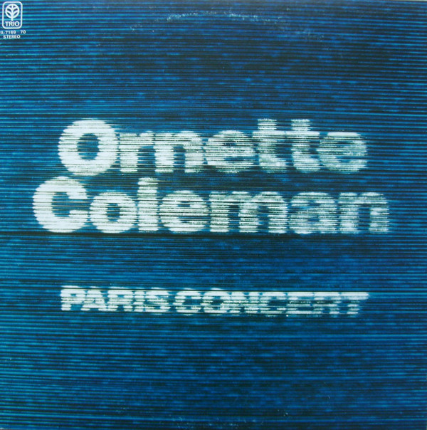 Ornette Coleman - Paris Concert | Trio Records (PA-7169~70) - main