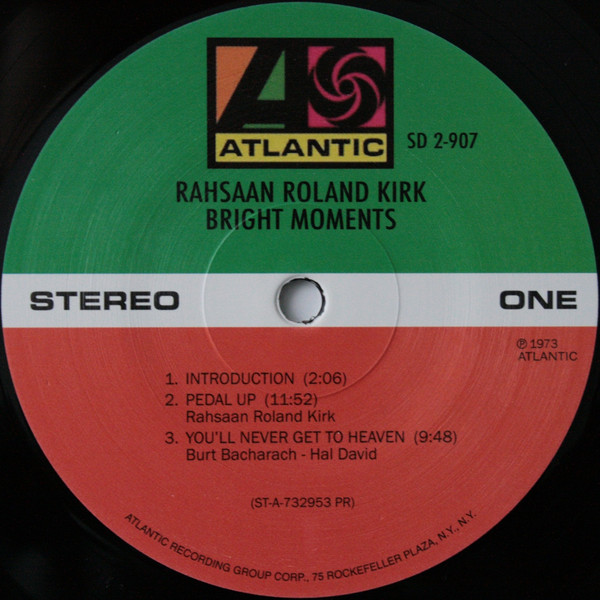 Roland Kirk - Bright Moments | Atlantic (SD 2-907) - 4