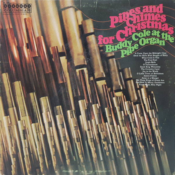 Buddy Cole - Pipes And Chimes For Christmas | Harmony (HL 7398) - main Buddy Cole - Pipes And Chimes For Christmas | Harmony (HL 7398) - main