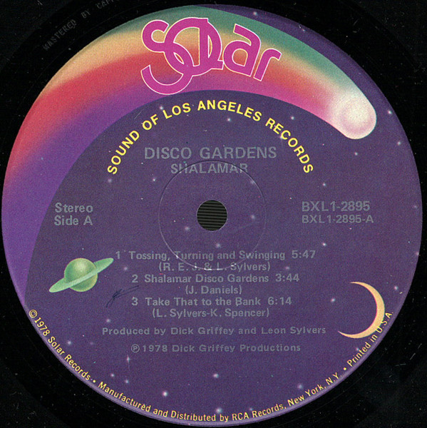 Shalamar - Disco Gardens | Solar (BXL1 2895) - 3 Shalamar - Disco Gardens | Solar (BXL1 2895) - 3