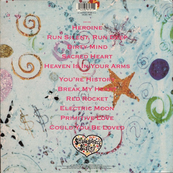 Shakespear's Sister - Sacred Heart | FFRR (828 131-1) - 2