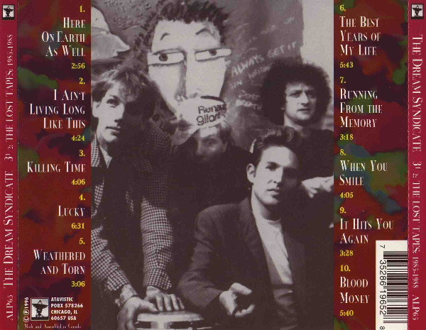 The Dream Syndicate - 3½: The Lost Tapes: 1985-1988 | Atavistic (ALP65) - 2 The Dream Syndicate - 3½: The Lost Tapes: 1985-1988 | Atavistic (ALP65) - 2